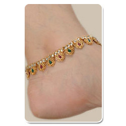 Manufacturers Exporters and Wholesale Suppliers of Kundan Ankle Set Mumbai Maharashtra Kundan Ankle Set